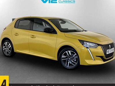 Used Peugeot 208 Allure+ 102 HP (75 kW) 2023 Yellow Hatchback