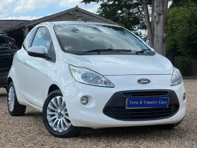 Used Ford Ka Zetec 69 HP (50 kW) 2011 White Hatchback