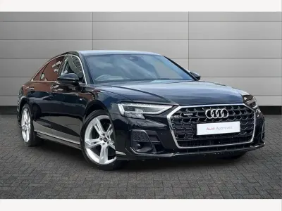 New Audi A8 S-Line 340 HP (250 kW) 2026 Mythos black Sedan
