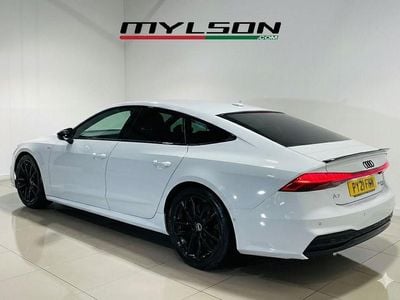 Used Audi A7 Sportback Black Edition 2021 White Hatchback