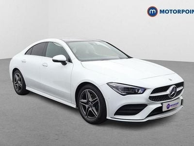 Used Mercedes CLA200 AMG Line Premium Plus 163 HP (119 kW) 2022 White Coupe