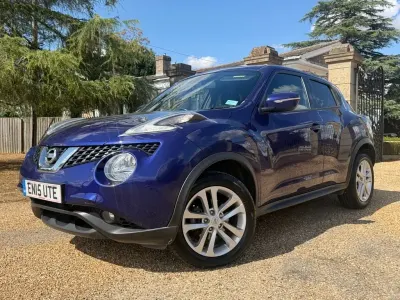 Used Nissan Juke Acenta Premium 115 HP (84 kW) 2015 Blue SUV