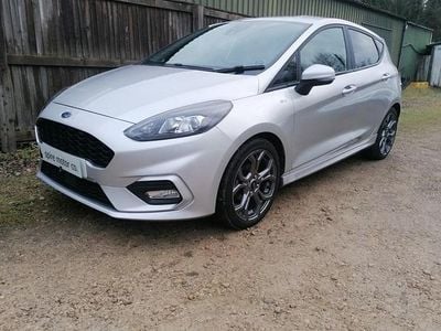 Silver Used 2021 Ford Fiesta ST-Line Hatchback | £11,995 (Fair price)