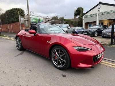 Red Used 2016 Mazda MX5 Inclusive Cabriolet | £14,990