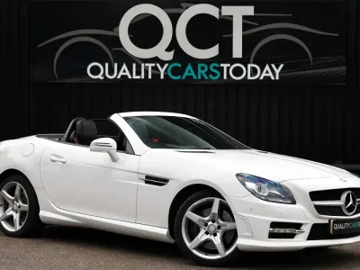 Used Mercedes SLK200 AMG 2016 White Cabriolet