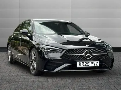 Used Mercedes CLA180 Executive 134 HP (98 kW) 2025 Black Estate