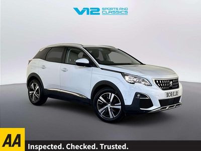 Second-hand Peugeot 3008 Allure 130 CP (95 kW) 2018 Alb SUV