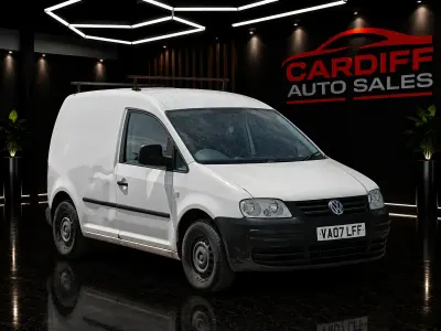 Used VW Caddy 104 HP (76 kW) 2007 White MPV