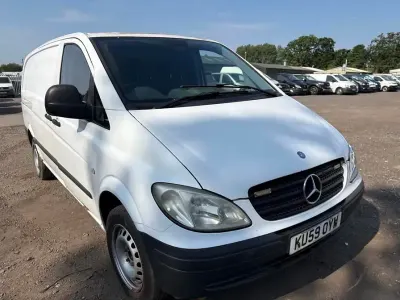 Used Mercedes Vito 95 HP (69 kW) 2009 White Van