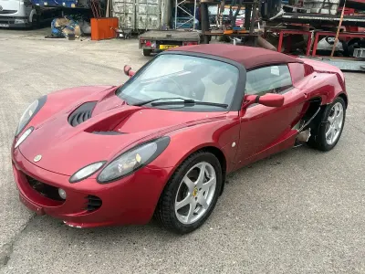 Used Lotus Elise 2002 Maroon Cabriolet
