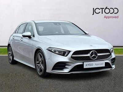 Used Mercedes A200 AMG Line Premium 150 HP (110 kW) 2019 Silver Hatchback