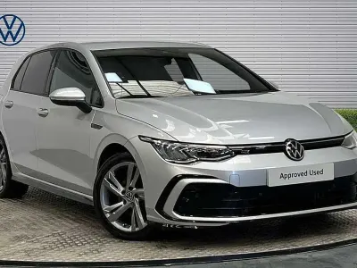 Used VW Golf VII R-line 150 HP (110 kW) 2020 Silver Hatchback