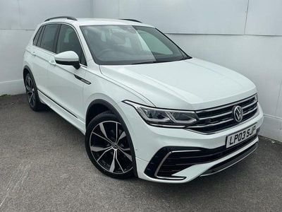 Used VW Tiguan R-line 2021 White SUV