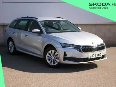 Used Skoda Octavia SE Technology 114 HP (83 kW) 2024 Silver Estate