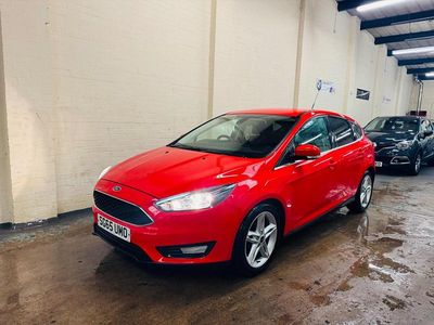 Red Used 2014 Ford Focus Zetec Hatchback | £4,490 (Fair price)