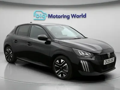 Used Peugeot 208 Allure 100 HP (73 kW) 2025 Black Hatchback