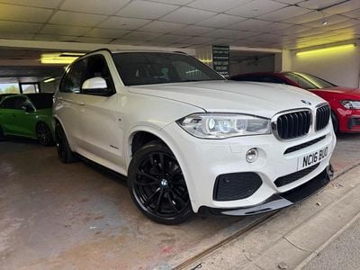 White Used 2016 BMW X5 M Sport SUV | £19,490 (Fair price)