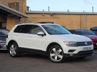 White Used 2020 VW Tiguan SEL SUV | £15,385 (Good price)