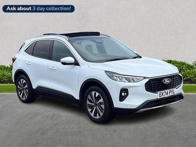 White Used 2024 Ford Kuga Titanium SUV | £23,250 (Fair price)