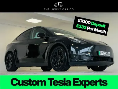 Used Tesla Model Y Long Range AWD 378 kW (514 HP) 2022 Black SUV