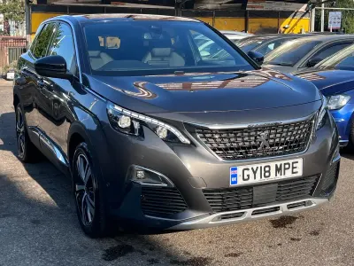 Used Peugeot 3008 GT-line 165 HP (121 kW) 2018 Grey SUV