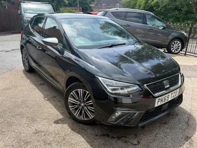 Used Seat Ibiza XCELLENCE 95 HP (69 kW) 2019 Black Hatchback