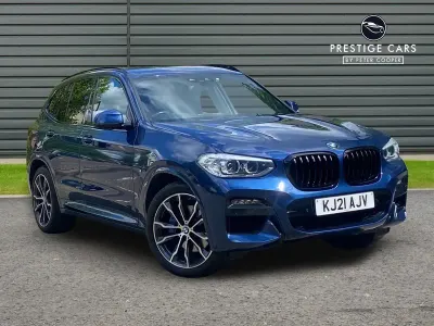 Second-hand BMW X3 M Sport 2021 Albastru SUV