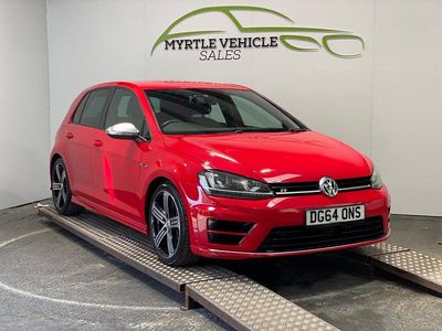 Begagnad VW Golf VII R 300 HK (220 kW) 2014 Röd Halvkombi