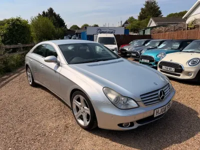 Used Mercedes CLS320 221 HP (162 kW) 2008 Silver Coupe