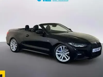 Used BMW 420 M Sport 184 HP (135 kW) 2021 Black Cabriolet