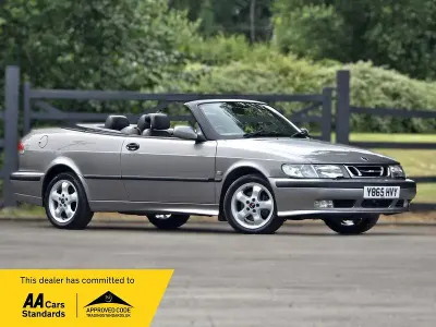 Used Saab 9-3 150 HP (110 kW) 2001 Grey Cabriolet