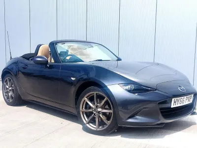 Used Mazda MX5 Inclusive 200 HP (147 kW) 2016 Grey Cabriolet