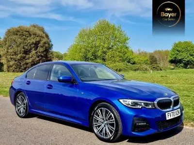 Begagnad BMW 330e M Sport 292 HK (214 kW) 2020 Blå Sedan