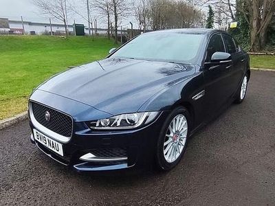 Used Jaguar XE R-Sport 163 HP (119 kW) 2019 Blue Sedan