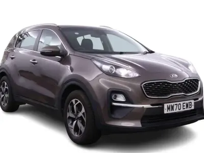 Used Kia Sportage 134 HP (98 kW) 2021 Brown SUV