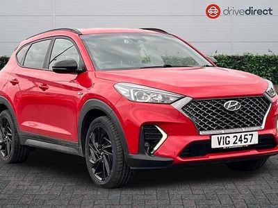 Used Hyundai Tucson N Line 136 HP (100 kW) 2020 Red SUV