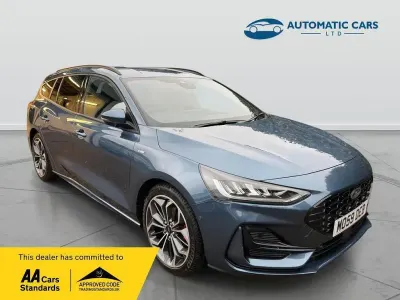 Used Ford Focus ST-Line X 125 HP (91 kW) 2024 Blue Estate