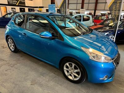 used Peugeot 208 1.4 VTI ACTIVE SPEC ULEZ FREE PETROL MANUAL BLUE METALLIC 2 OWNERS LOW MILEAGE EXCELLENT RUN AROUND