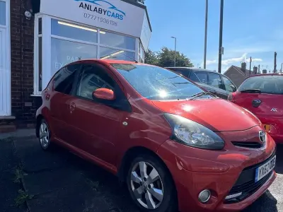 Used Toyota Aygo 2012 Orange Hatchback
