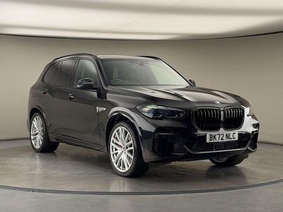 Sapphire black Used 2022 BMW X5 M Sport SUV | £42,200 (Fair price)