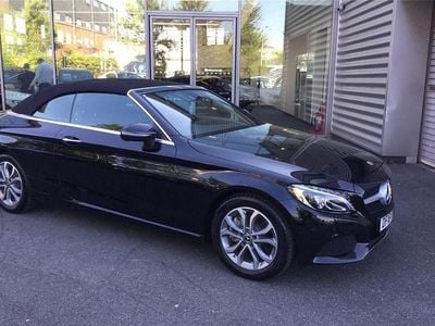 Used Mercedes C250 Premium Plus 2018 Black Cabriolet