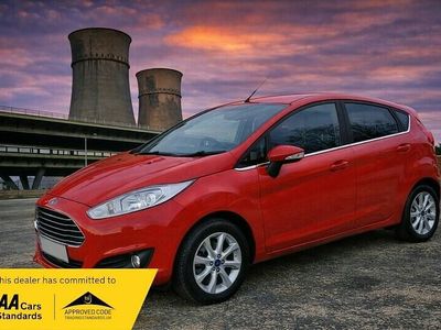 Used Ford Fiesta Zetec 2014 Red Hatchback