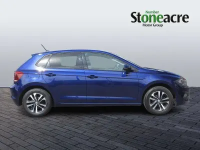 Used VW Polo United 95 HP (69 kW) 2020 Blue Hatchback