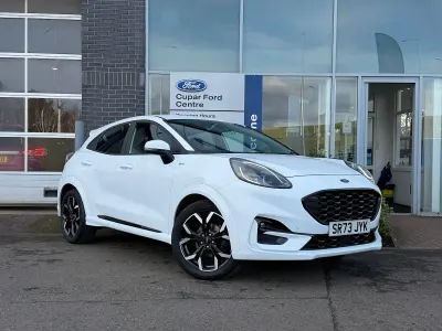 Used Ford Puma ST-Line X 125 HP (91 kW) 2023 White SUV
