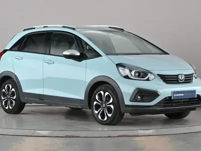 Used Honda Jazz Hybrid 109 HP (80 kW) 2022 Blue Hatchback