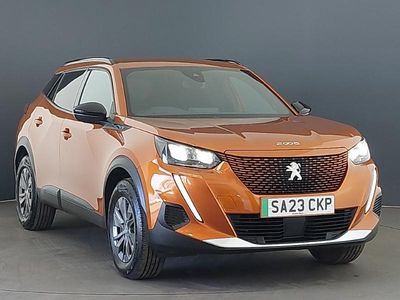 Used Peugeot e-2008 Active+ 100 kW (136 HP) 2023 Orange SUV