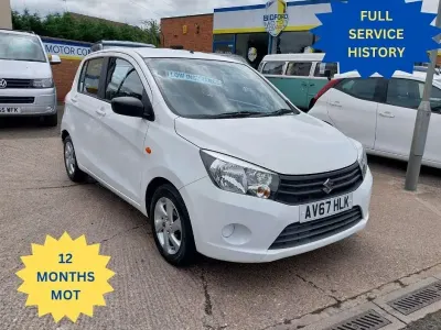 Used Suzuki Celerio SZ3 68 HP (50 kW) 2017 White Hatchback