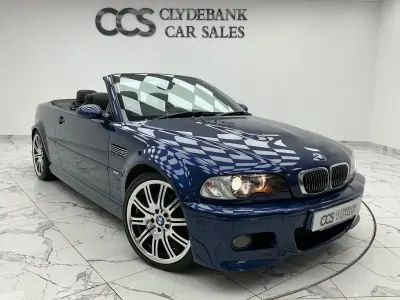 Used BMW M3 Cabriolet 343 HP (252 kW) 2003 Blue Cabriolet