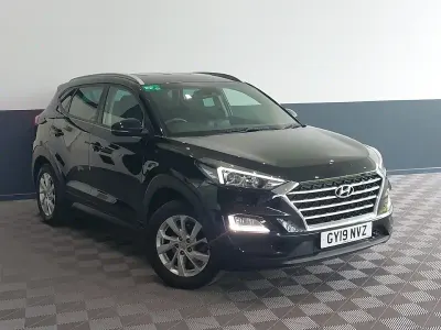 Begagnad Hyundai Tucson SE 132 HK (97 kW) 2019 Svart SUV