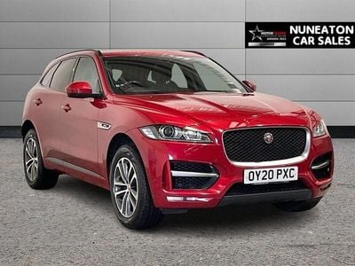 Used Jaguar F-Pace R-Sport 180 HP (132 kW) 2020 Red SUV